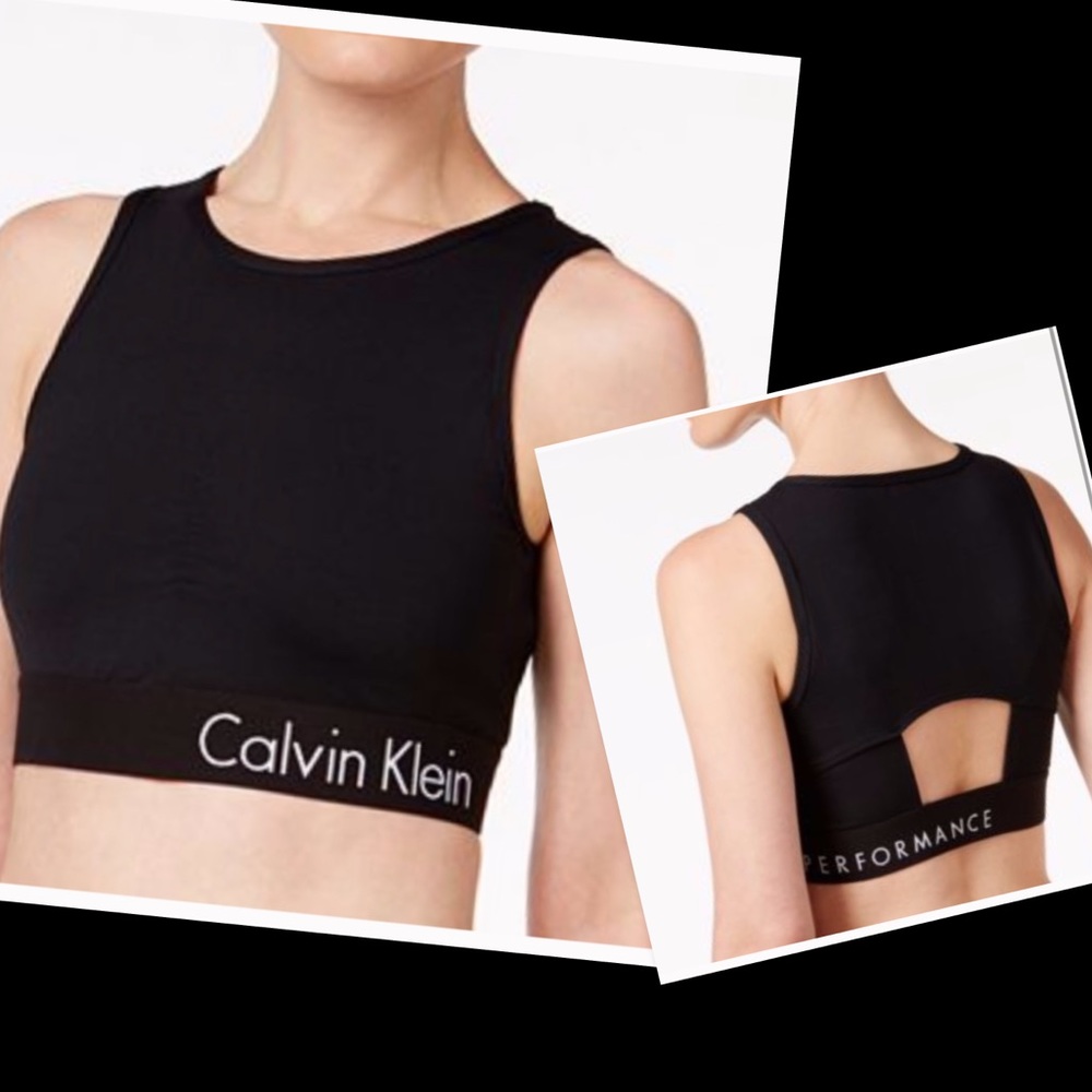NEW Calvin Klein performance sports bra / crop top